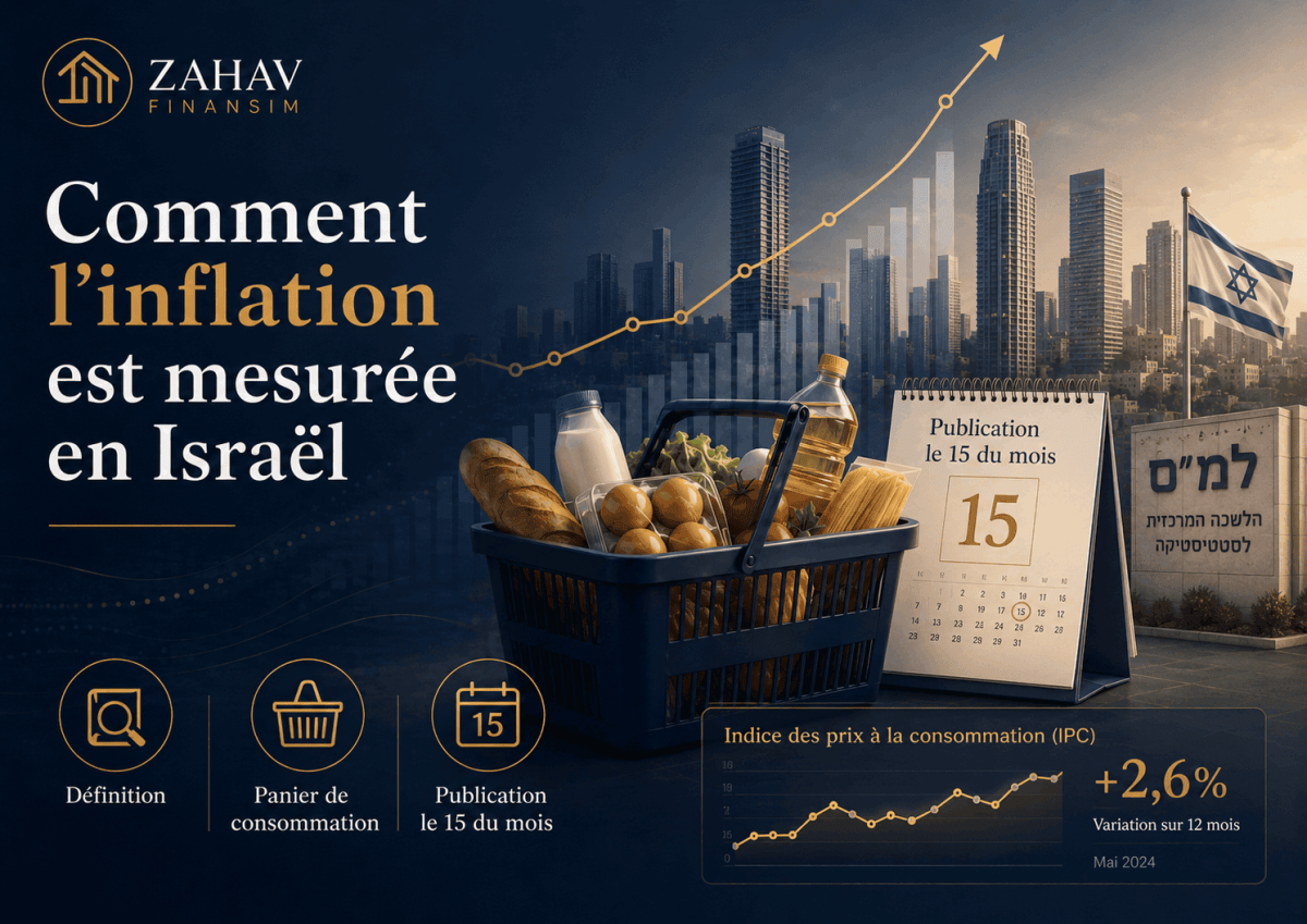 mesure de l'inflation en Israël